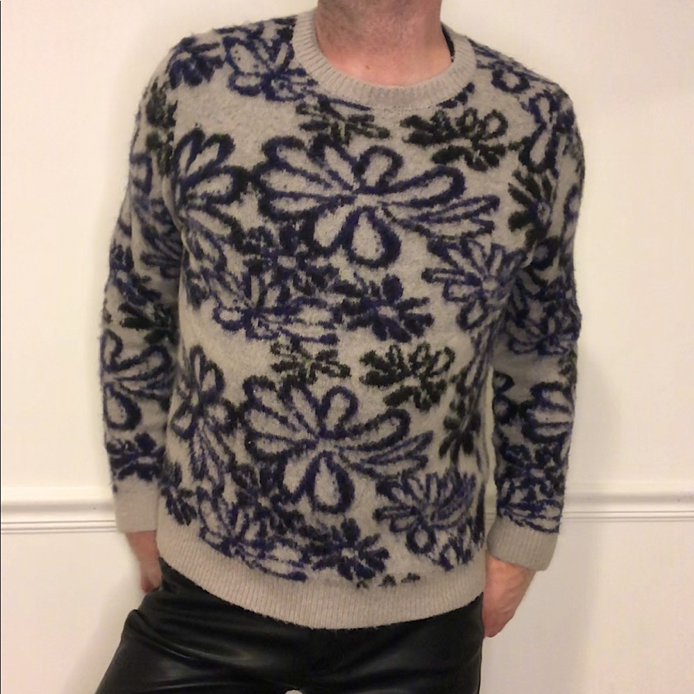 ASOS floral sweater